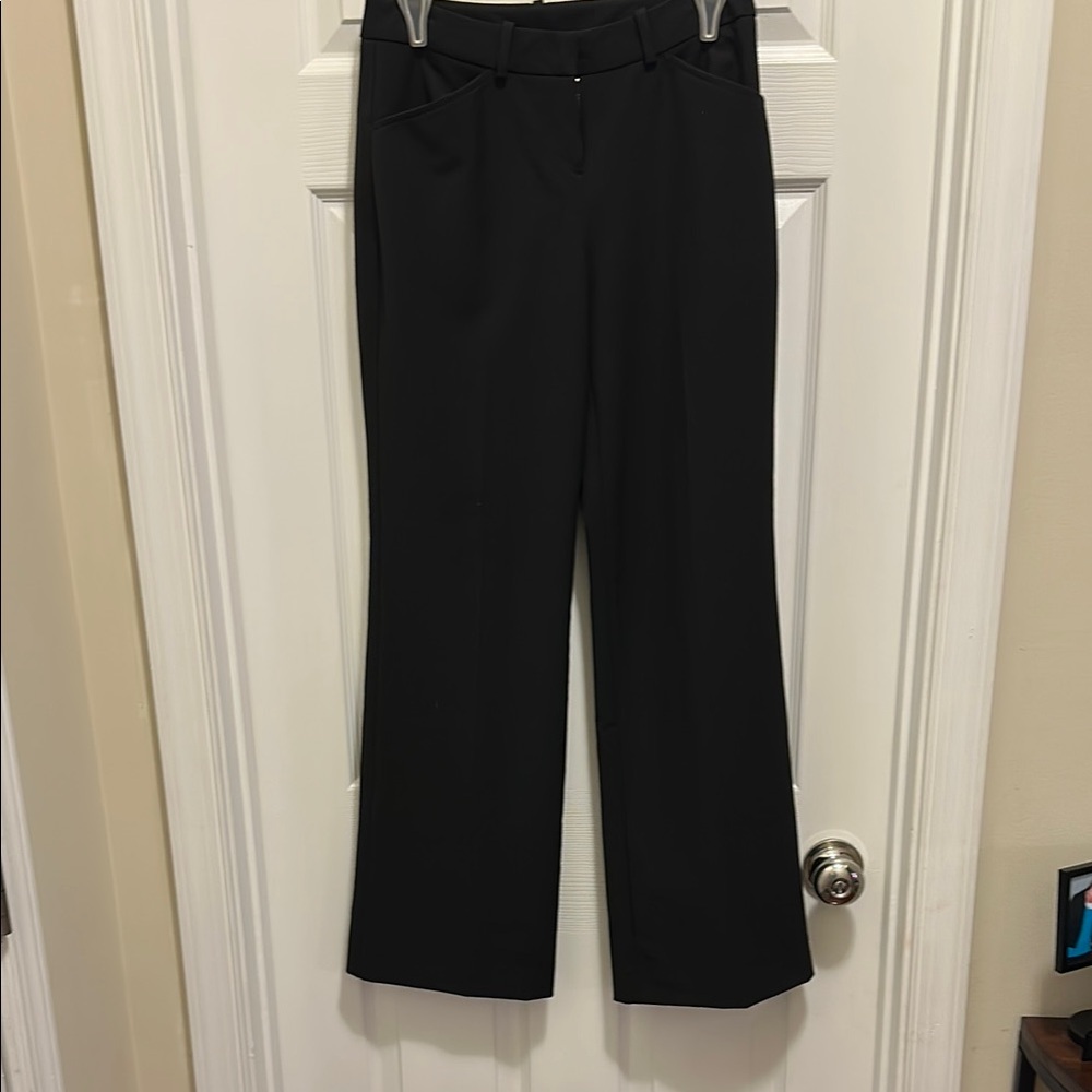 Worthington Black Trousers Wide-Leg Relaxed Fit